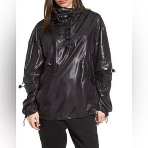 NWOT IVY PARK black womens jacket size XS